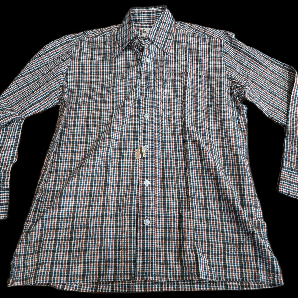 Men's Multicolor Plaid Shirt